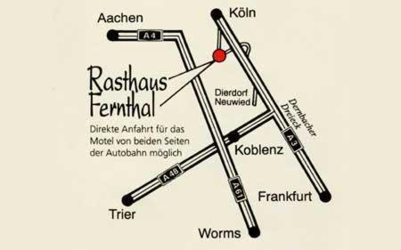 Rasthof Und Motel Fernthal Neustadt  Exterior photo